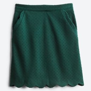 Skies Are Blue Adren Textured Scallop Hem Knit Skirt